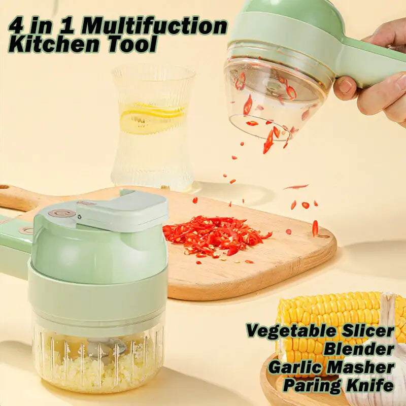 Electric Handheld Vegetable Chopper