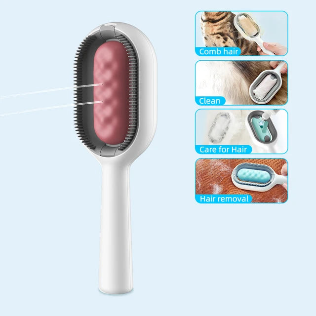 4-in-1 Pet Care Grooming Brush