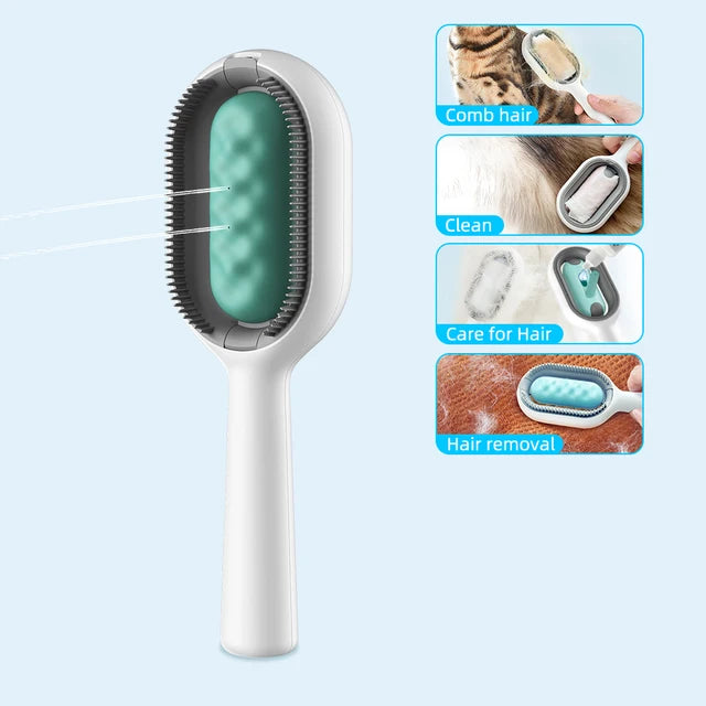 4-in-1 Pet Care Grooming Brush