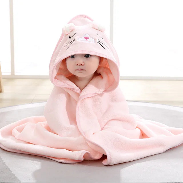 Animal Baby Bath Towels
