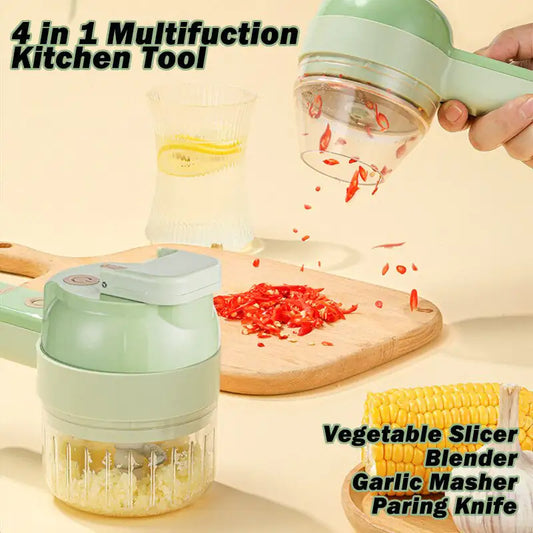 Electric Handheld Vegetable Chopper
